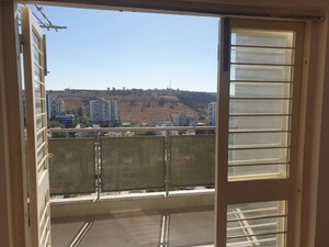 Balcony in 2 BHK Apartment at Ganga Legend, Bavdhan – for Rent