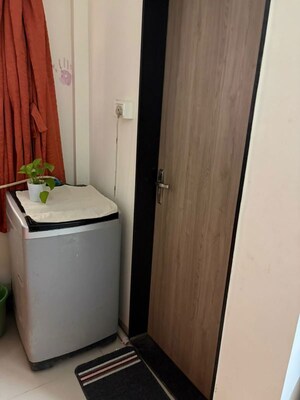 Bathroom in 1 RK Apartment at Nyati Elysia, Kharadi – for Rent