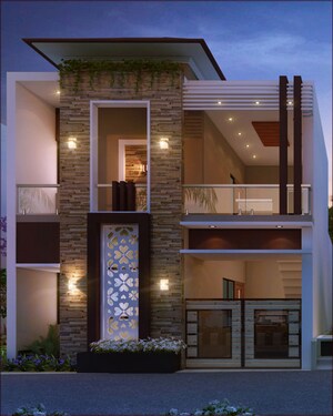 3 BHK Independent House – Exterior View View at Kalli Paschim - for Sale