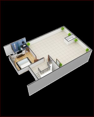 Floor Plan in 3 BHK Independent House at Kalli Paschim – for Sale