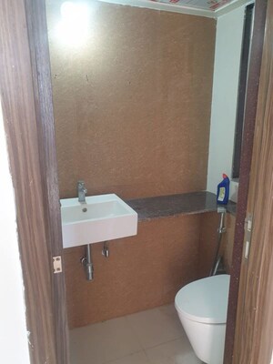 Bathroom in 3 BHK Apartment at Ganga Legend, Bavdhan – for Rent