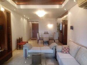 Living Room in 3 BHK Apartment at Raheja Regency Sion, Sion – for Rent