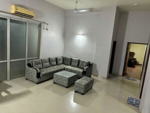 Living Room in 3 BHK Builder Floor at Smart World Orchard, Sector 61 – for Rent