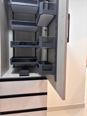 Kitchen in 3 BHK Apartment at Lansum El Dorado, Narsingi – for Rent