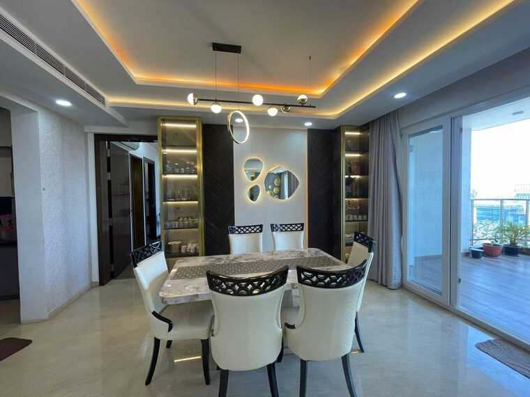 Dining area, kmb-la-palazzo 5 Bedroom 4168 Sq.Ft. Apartment In Koramangala Bangalore 10610251