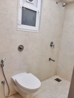 Bathroom in 2 BHK Apartment at Raghav Paradise, Borivali East – for Rent