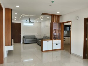 Living Room in 3 BHK Apartment at Prestige Tranquil, Kokapet – for Rent