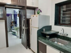 Kitchen in 1 BHK Apartment at Vanaz Corner, Kothrud – for Rent
