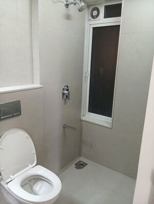 Bathroom in 1 BHK Apartment at Shreeji BKC Crown, Kurla West – for Rent