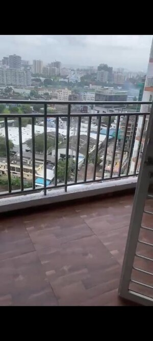 Balcony in 2.5 BHK Apartment at Krisala 41 Elite, Tathawade – for Rent