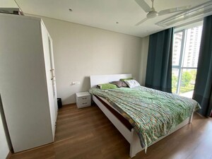Bedroom in 3.5 BHK Apartment at Panchshil Towers, Kharadi – for Rent
