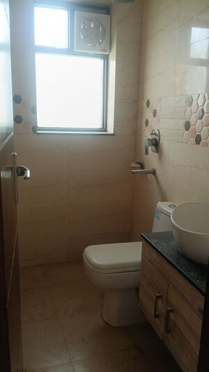Bathroom in 3 BHK Builder Floor at South City 1 – for Rent