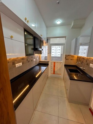 Kitchen in 3 BHK Apartment at Prestige Finsbury Park Regent, Bagaluru – for Rent