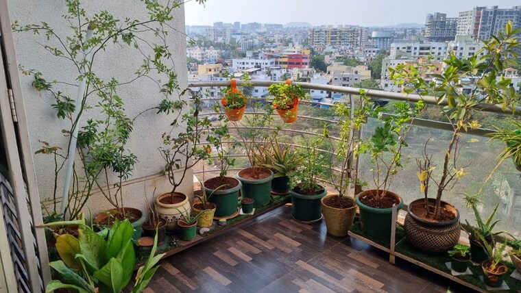 Balcony, konark-elegance 2 Bedroom 1100 Sq.Ft. Apartment In Wadgaon Sheri Pune 10610324