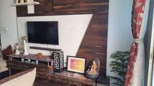 Living Room in 2 BHK Apartment at Konark Elegance, Wadgaon Sheri – for Rent