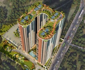 2 BHK Apartment – Exterior View View at Siddha Sky, Sion - for Rent
