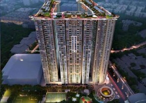 2 BHK Apartment – Exterior View View at Siddha Sky, Sion - for Rent