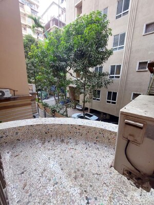 Balcony in 2 BHK Apartment at Bandra West – for Rent