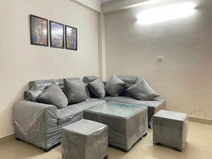 Living Room in 1 BHK Builder Floor at Saket – for Rent