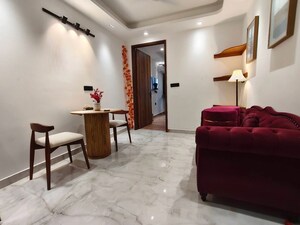 Living Room in 1 BHK Builder Floor at Saket – for Rent