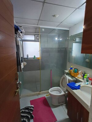 Bathroom in 3 BHK Apartment at Marvel Zephyr, Kharadi – for Rent