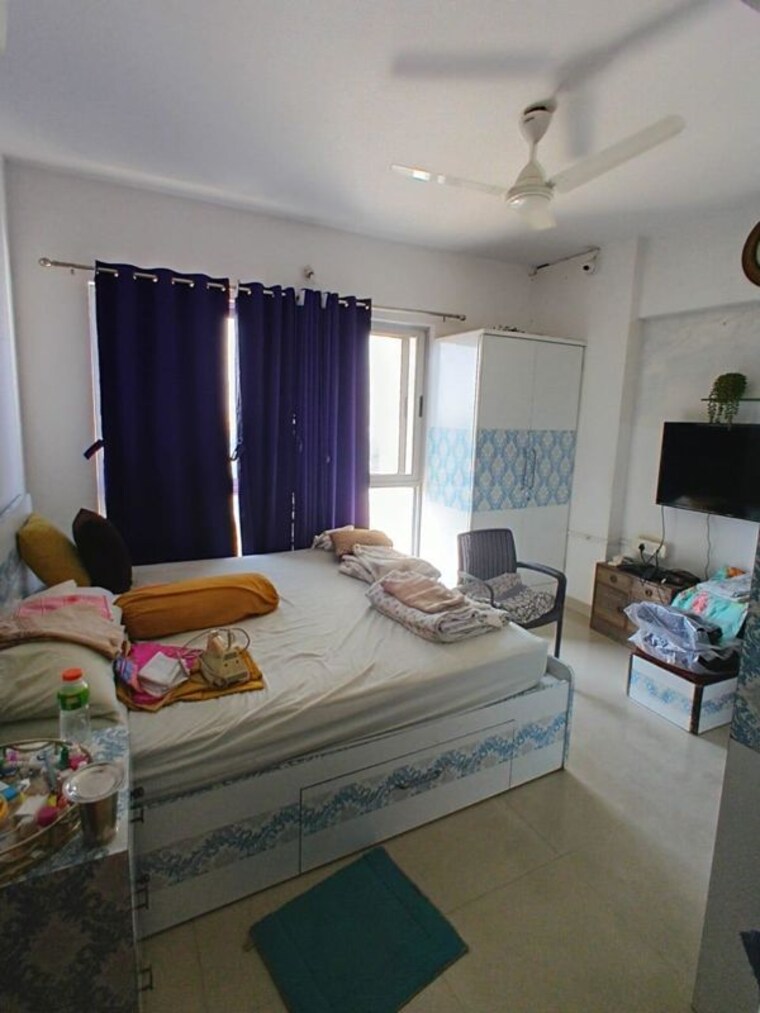 Bedroom, marvel-zephyr 3 Bedroom 1700 Sq.Ft. Apartment In Kharadi Pune 10610341