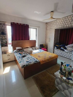 Bedroom in 3 BHK Apartment at Marvel Zephyr, Kharadi – for Rent