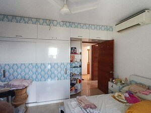 Living Room in 3 BHK Apartment at Marvel Zephyr, Kharadi – for Rent