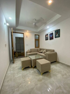 Living Room in 1 BHK Builder Floor at Saket – for Rent