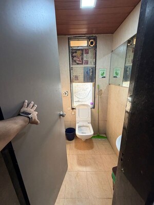 Bathroom in  Office Space at Agarwal B2B Center, Malad West – for Rent