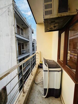 Balcony in 1 BHK Builder Floor at Saket – for Rent