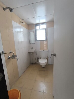 Bathroom in 3 BHK Apartment at Paranjape Crystal Garden, Baner – for Rent
