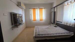 Living Room in 3 BHK Apartment at Paranjape Crystal Garden, Baner – for Rent
