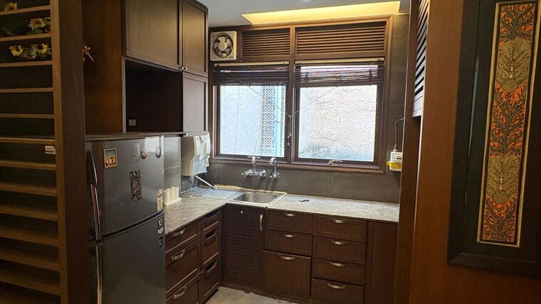 Kitchen, hauz khas 2 Bedroom 120 Sq.Yd. Builder Floor In Hauz Khas Delhi 10610404