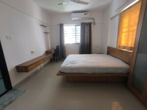 Bedroom in 3 BHK Apartment at Paranjape Crystal Garden, Baner – for Rent