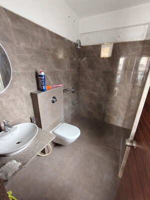 Bathroom in 2 BHK Apartment at Rachana Eternia, Baner – for Rent