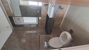 Bathroom in 3 BHK Apartment at LnT Crescent Bay T3, Parel – for Rent