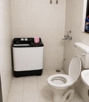 Bathroom in 2 BHK Apartment at Adore Happy Homes, Sector 86 – for Rent