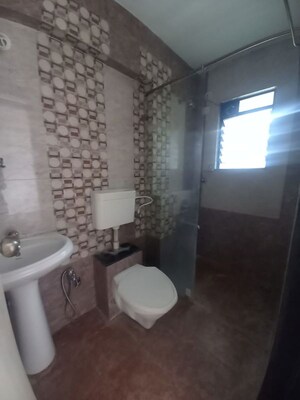 Bathroom in 3 BHK Apartment at Mittal Sun Grandeur, Bavdhan – for Rent