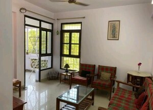 Living Room in 2 BHK Apartment at Hazratganj – for Rent