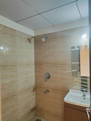 Bathroom in 2 BHK Apartment at Rajapushpa Provincia, Narsingi – for Rent