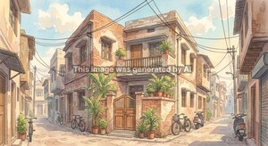  Independent House – Exterior View View at Jainpur - for Sale