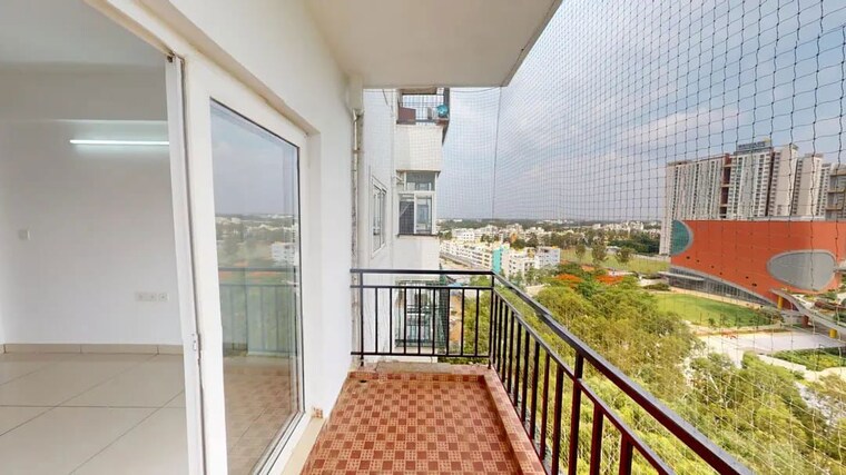 Balcony, candeur-rise 3 Bedroom 1550 Sq.Ft. Apartment In Varthur Bangalore 10610613