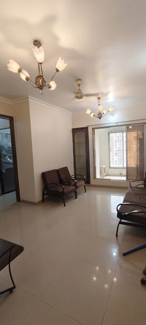 Living Room in 2 BHK Apartment at Shanti Gardens , Mira Road – for Rent