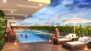 Swimming Pool in 3 BHK Apartment at Shreeji Infinity, Kharghar Sector 11 – for Sale