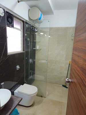 Bathroom in 3 BHK Apartment at Rachana Beverly Hills, Baner – for Sale