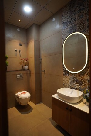 Bathroom in 5 BHK Villa at Vaishali Nagar – for Sale