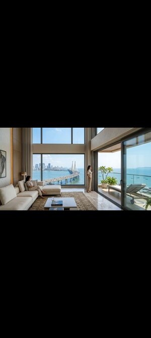 Bedroom in 4 BHK Apartment at Lotus Varun, Bandra West – for Sale