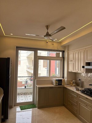 Kitchen in 3 BHK Builder Floor at Sector 4 – for Sale