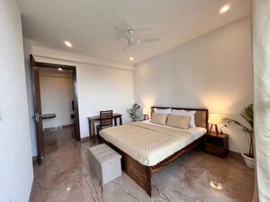 Bedroom in 1 BHK Builder Floor at Mohit House, Sushant Lok I – for Rent